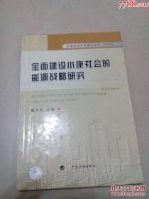 全面建设小康社会能源战略研究