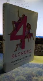 FOUR BLONDES Candace bushnell  精装 英文版 实物图