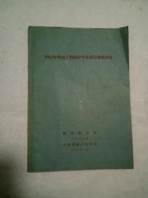 1963年劳动工资统计年报基层报表制度