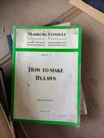 HOW TO MAKE BY LAWS