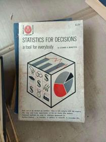 STATISTICS FOR DECISIONS