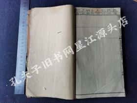 民国上海广益书局《新增绘图幼学故事琼林》四卷五册全合订一厚册。大开本，含《简明尺牍》《考正字汇》《英字入门》。