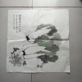 徐川 国画（规格50*50CM)