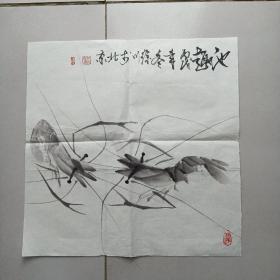 徐川 国画（规格35*34.5CM)
