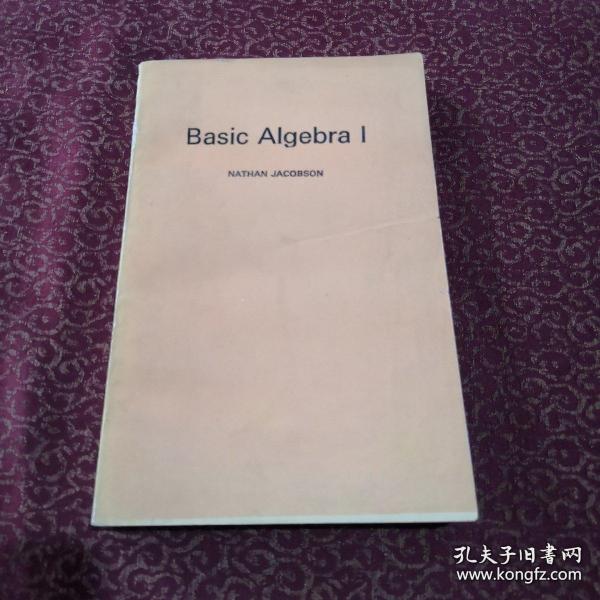 Basic Algebra I