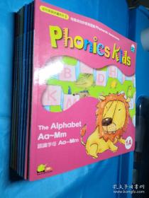 初阶英语拼读系列：培养孩子的音素觉识Phonemic Awareness（1A1B、2A2B、4A4B、5A5B）含12张光盘