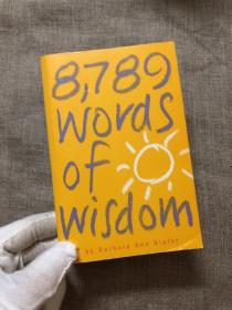 8,789 8789 Words of Wisdom: Proverbs, Precepts, Maxims, Adages, and Axioms to Live By 名言警句习语摘录手册【英文版，小开本厚册】