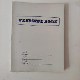 EXERCISE BOOK（练习本）八十年代出口欧盟遭ZC囤积存余打包带走便宜卖给你