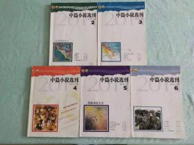 中篇小说选刊2011年第2、3、4、5、6期，共5册