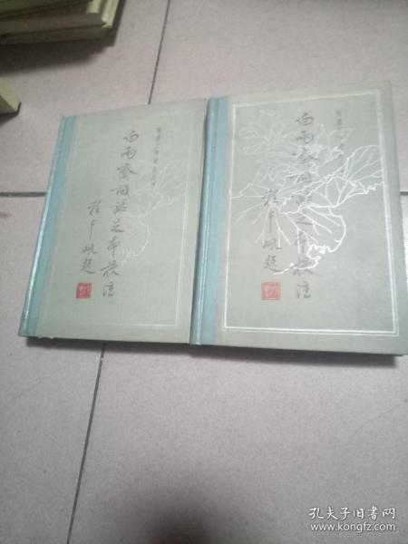 白雨斋词话足本校注--上下册【精装· 仅印500册】   Y08