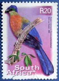 花小鸟--南非邮票--早期外国邮票甩卖--实拍--包真--罕见