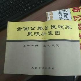 全国公路营运线路里程示意图——第一分册华北地区