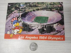 【纪念明信片】第23届洛杉矶奥林匹克运动会   国外原版