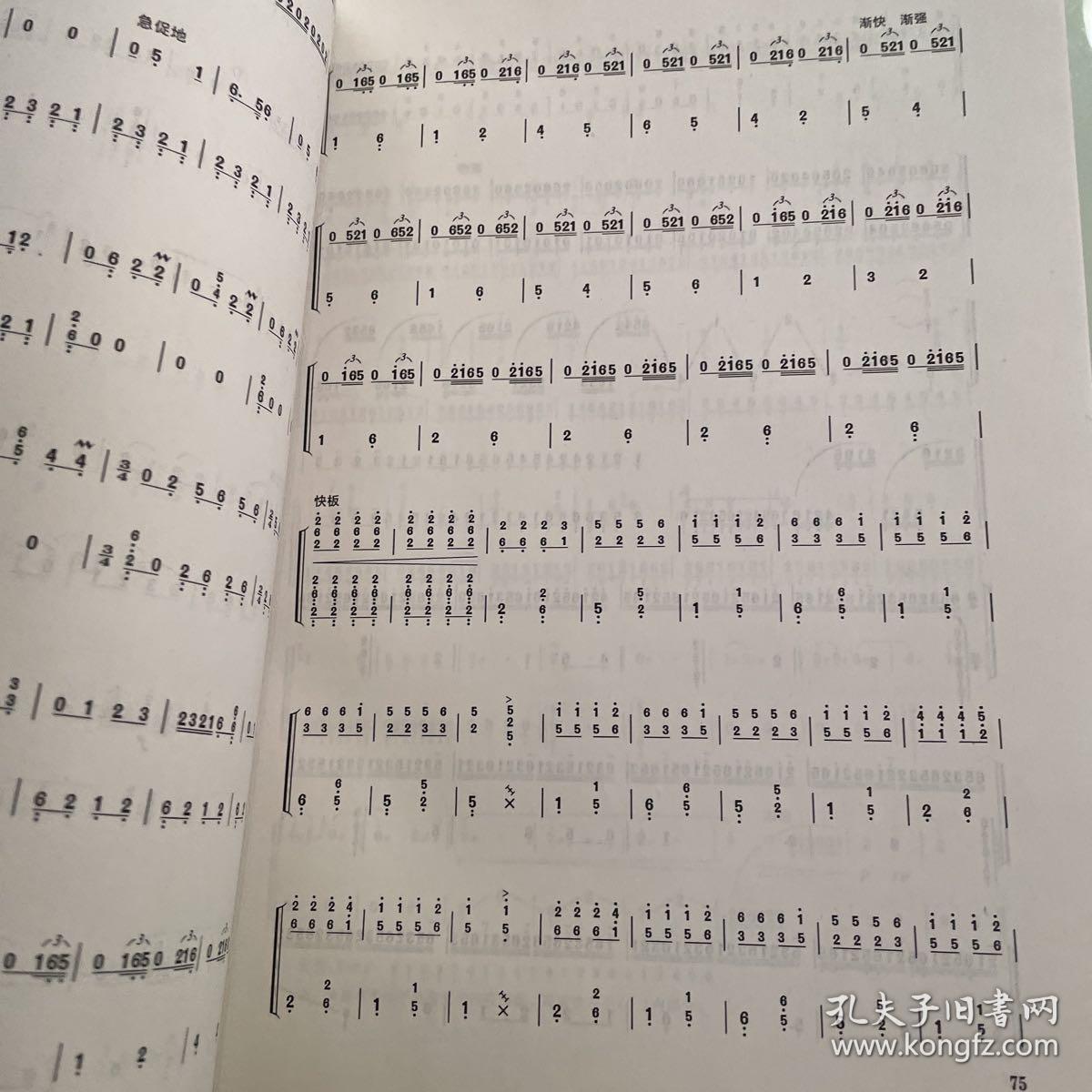 全国民族乐器演奏（业余）考级：古筝曲集（第八级---第十集）     艺术类书籍现货速发内页无划线