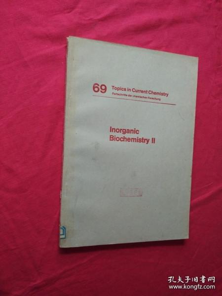 Inorganic Biochemistry Ⅱ
