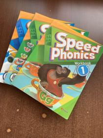 Speed Phonics （Student Book ）1、2+workbook 1 三本合售 含四张光盘
