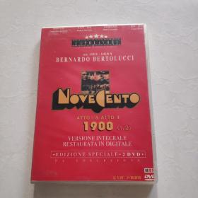 光盘DVD： NOVE CENTO 1900(1.2)【盒装  2碟】