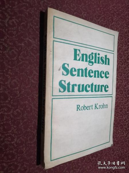 English Sentence Structure