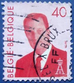 比利时国王--比利时邮票--早期外国邮票甩卖--实拍--包真