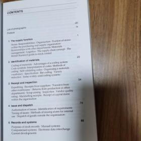 STORAGE AND SUPPLY OF MATERIALS