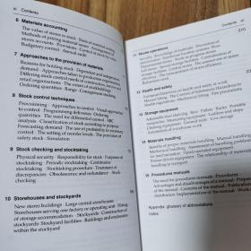 STORAGE AND SUPPLY OF MATERIALS