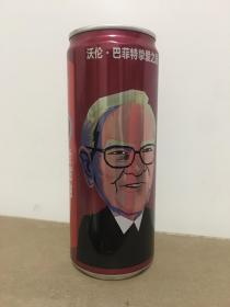 2017可口可乐樱桃味罐子330ml-沃伦·巴菲特挚爱之选（细直罐空罐）