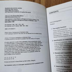 STORAGE AND SUPPLY OF MATERIALS