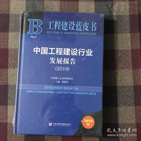 工程建设蓝皮书：中国工程建设行业发展报告（2019）