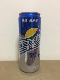 2017雪碧零卡罐子330ml（空罐）