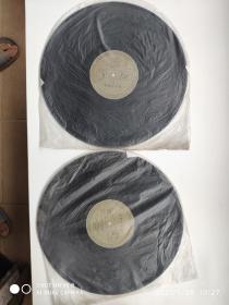 黑胶唱片 世界名曲集2、4、6、10 共4张合售 尺寸:  30 × 30 cm