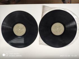 黑胶唱片 世界名曲集2、4、6、10 共4张合售 尺寸:  30 × 30 cm