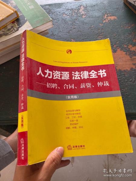 人力资源·法律全书 招聘、合同、薪资、仲裁（实用版）