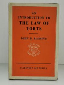 牛津大学1968年出版 《侵权法导论》 An Introduction to the Law of Torts by John G. Fleming（法律）英文原版书