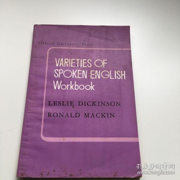 Varieties of spoken English workbook