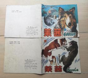 莱茜（1.2合卖）1989年云南少年儿童出版社 彩色24开连环画