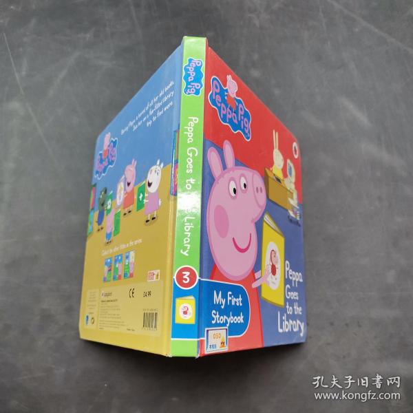 Peppa Pig - My First Storybook: Peppa Goes to the Library  粉红猪小妹系列图书