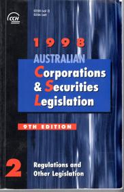 1998AUSTRALIAN Corporations＆Securities Legislation2