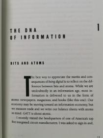 1995年美国初版《尼葛洛庞帝 数字化生存》  Being Digital by Nicholas Negroponte （互联网研究）英文原版书