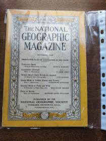 The National Geographic Magazine 美国国家地理 1936年10月 西班牙 危地马拉  长尾的美鸟  鸟类