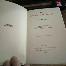 The French revolution 托马斯·卡莱尔 法国革命 （全二册）