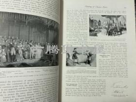 1897年/《女王六十年》/ 版皮面精装/大开插图本/Sixty Years a Queen Story of Victoria‘s Reign/ 33.5x25cm/内含南京条约签订，北京，南京等珍贵历史照片