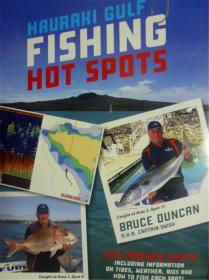 英文原版      Hauraki Gulf Fishing Hot Spots        海湾捕鱼热点