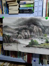 高振河 山水画(清净幽远)