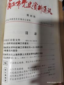 17：   商丘市党史通讯 1983年1-3；1984年4、 期 合订本