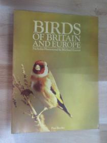 英文书  BIRDS  OF  BRITAIN  ANDEUROPE （共256）