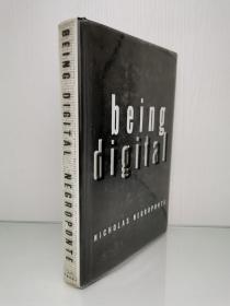 1995年美国初版《尼葛洛庞帝 数字化生存》  Being Digital by Nicholas Negroponte （互联网研究）英文原版书