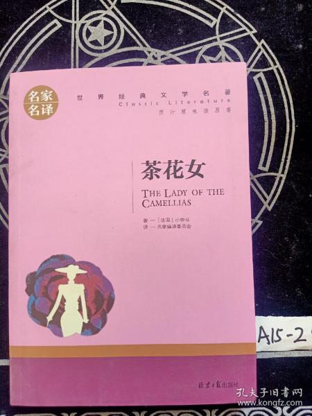 茶花女 中小学生课外阅读书籍世界经典文学名著青少年儿童文学读物故事书名家名译原汁原味读原著