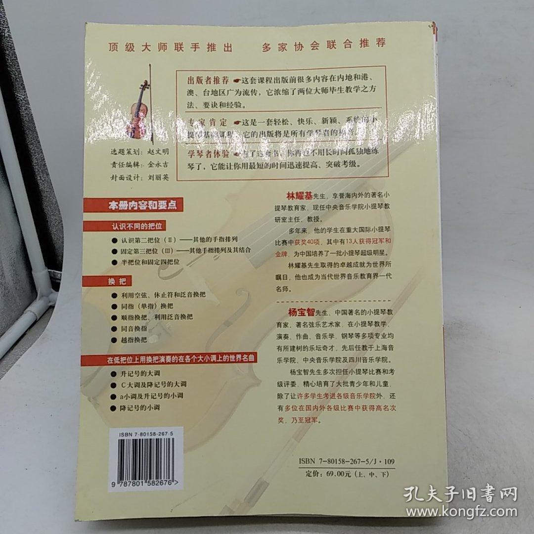 小提琴入门与提高：林耀基杨宝智教学核心课程（上中下）