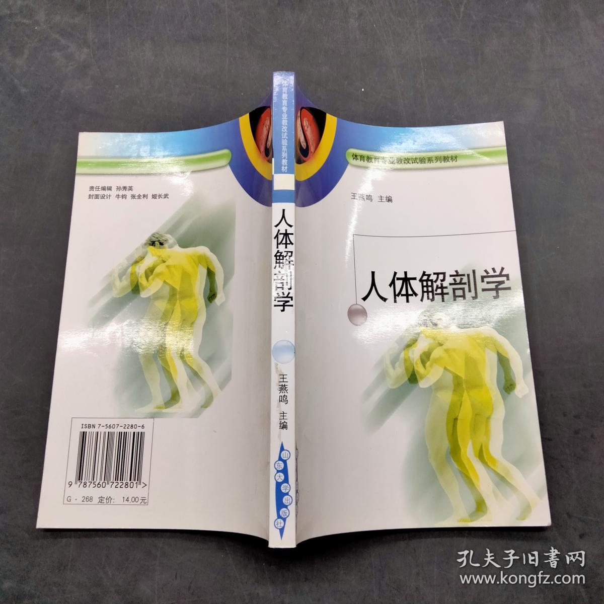 人体解剖学——体育教育专业教改试验系列教材