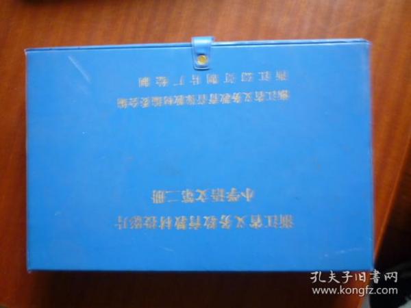 浙江省义务教育教材投影片（小学语文第二册）【盒内留存约22张】